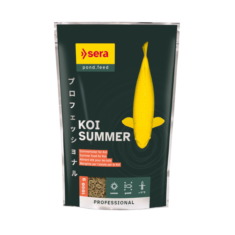 Ração profissional de verão Sera Koi para carpas