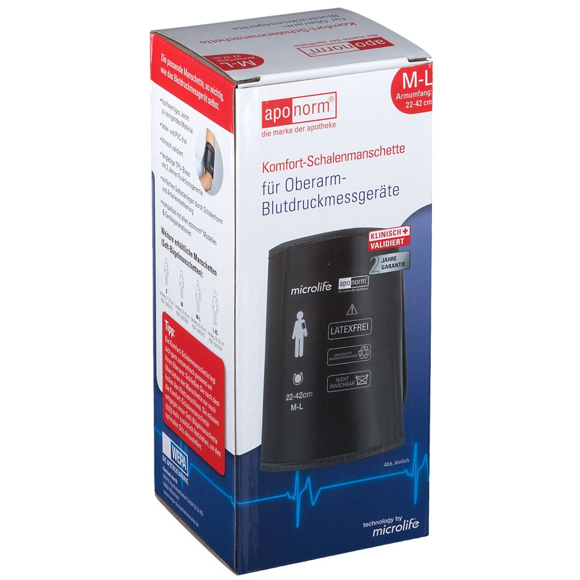 aponorm® Oberarm Schalenmanschette M-L 22-42 cm