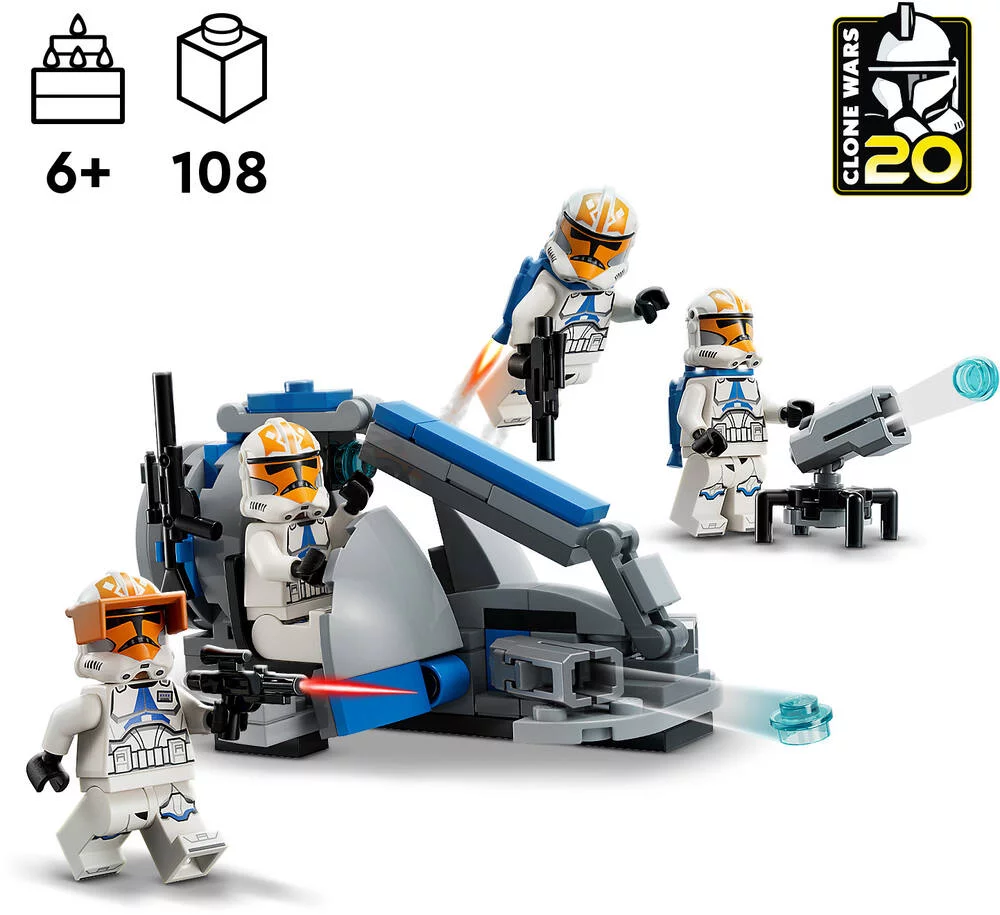 LEGO®STAR WARS™ 75359 - PACK DE COMBAT DES CLONES TROOPERS™ DE LA 332E COMPAGNIE D'AHSOKA