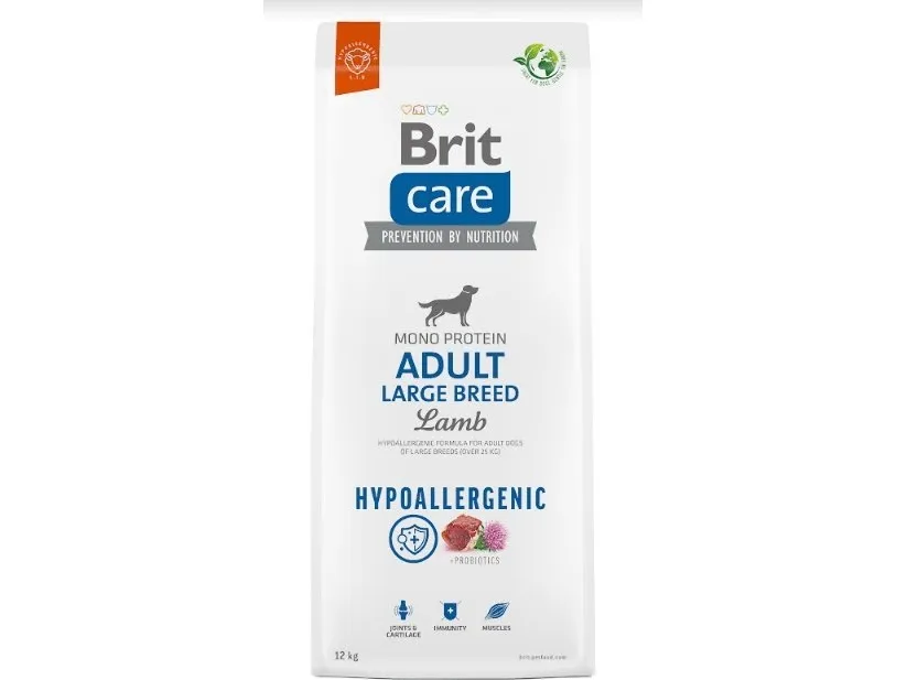 Brit Care Dog Hypoallergenic Adult Large Breed, Lamb, 12 kg