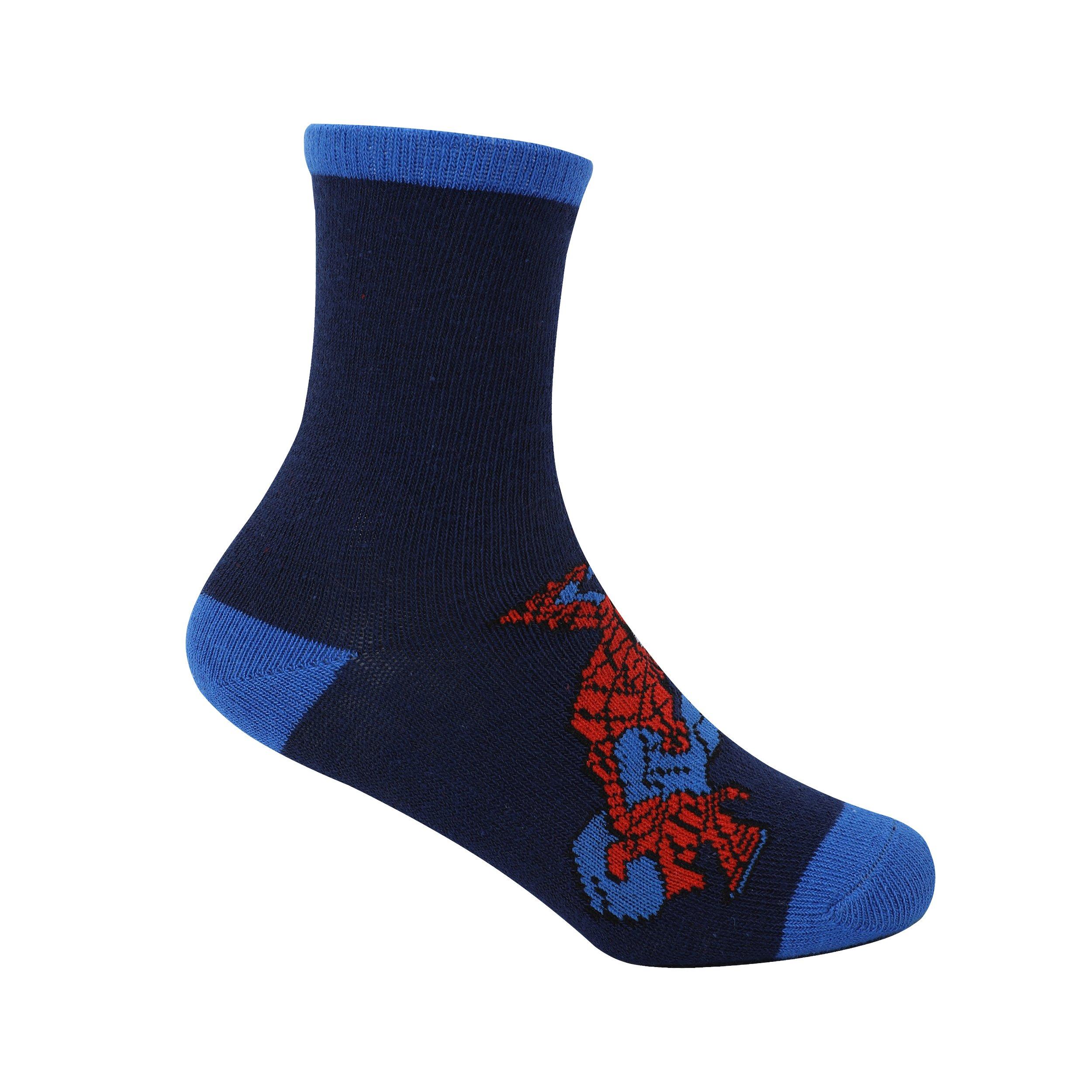 Character Crew Sock 5pk Junior