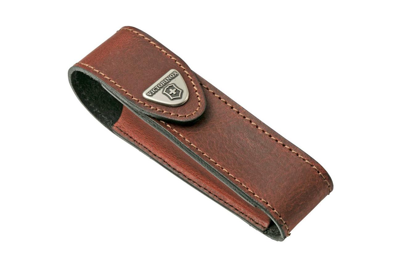 Victorinox riemetui 4.0547, bruin leer