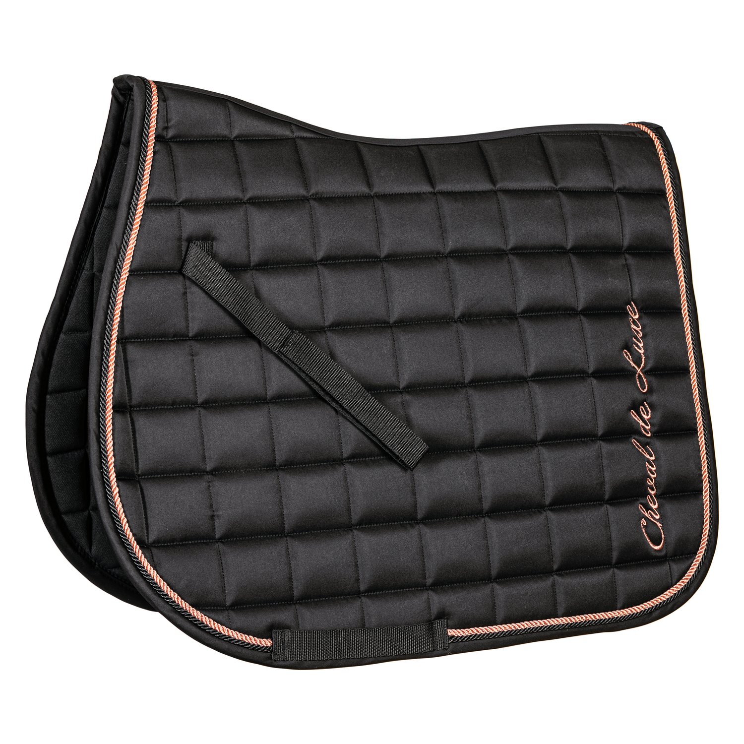 Cheval de Luxe Schabracke  - black/rose