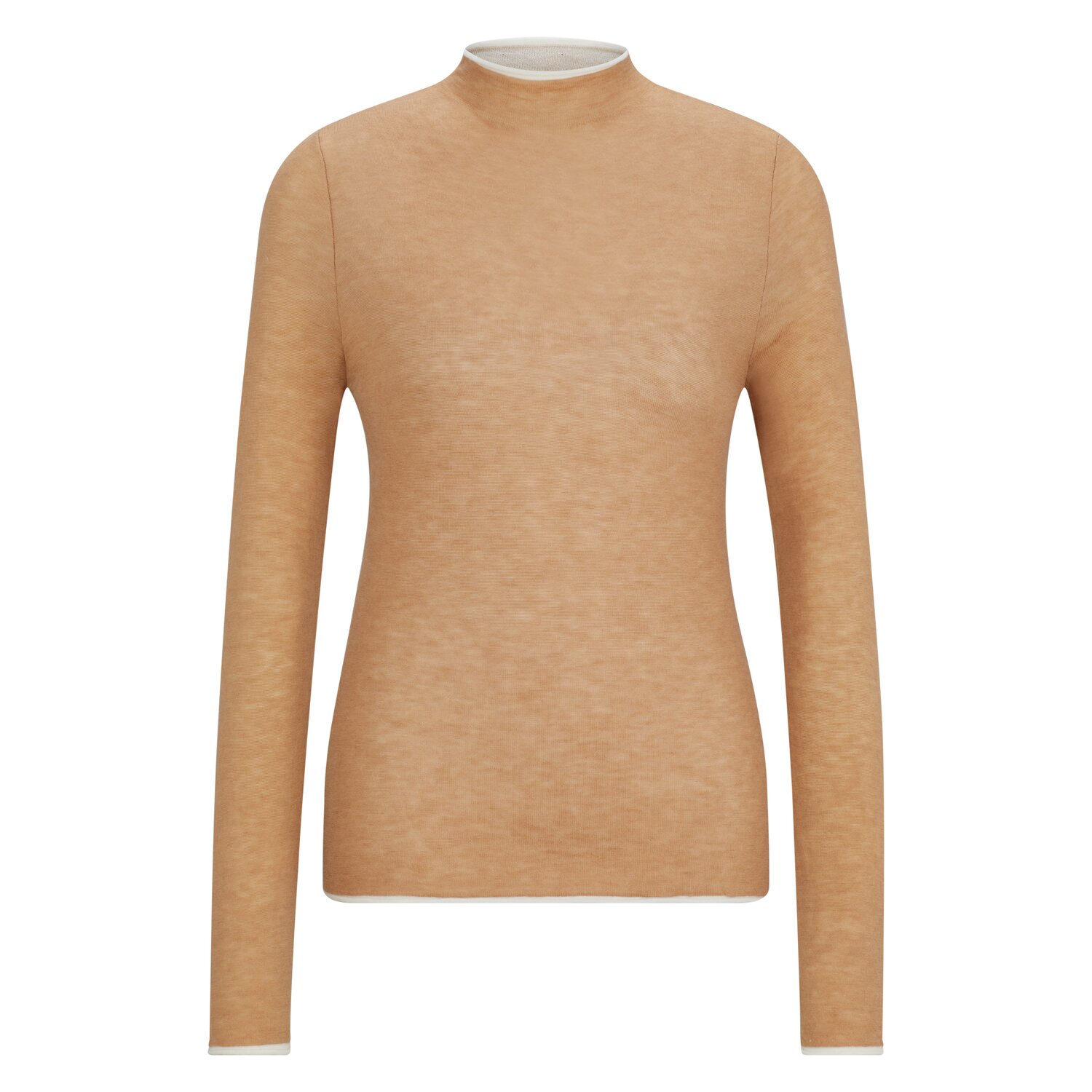 BOSS EQUESTRIAN Rollkragenpullover May  - camel