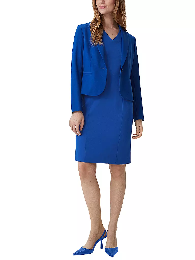 COMMA Businesskleid blau