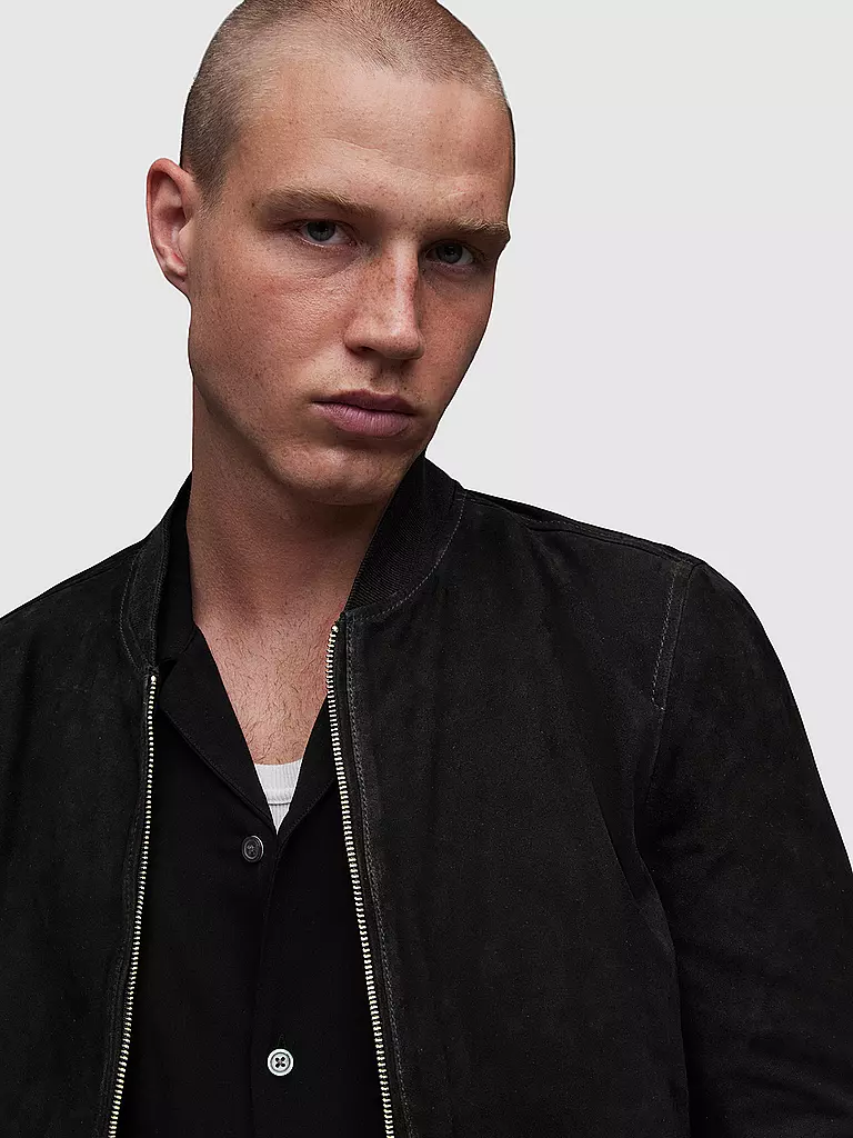 ALLSAINTS Lederjacke RONAN  schwarz