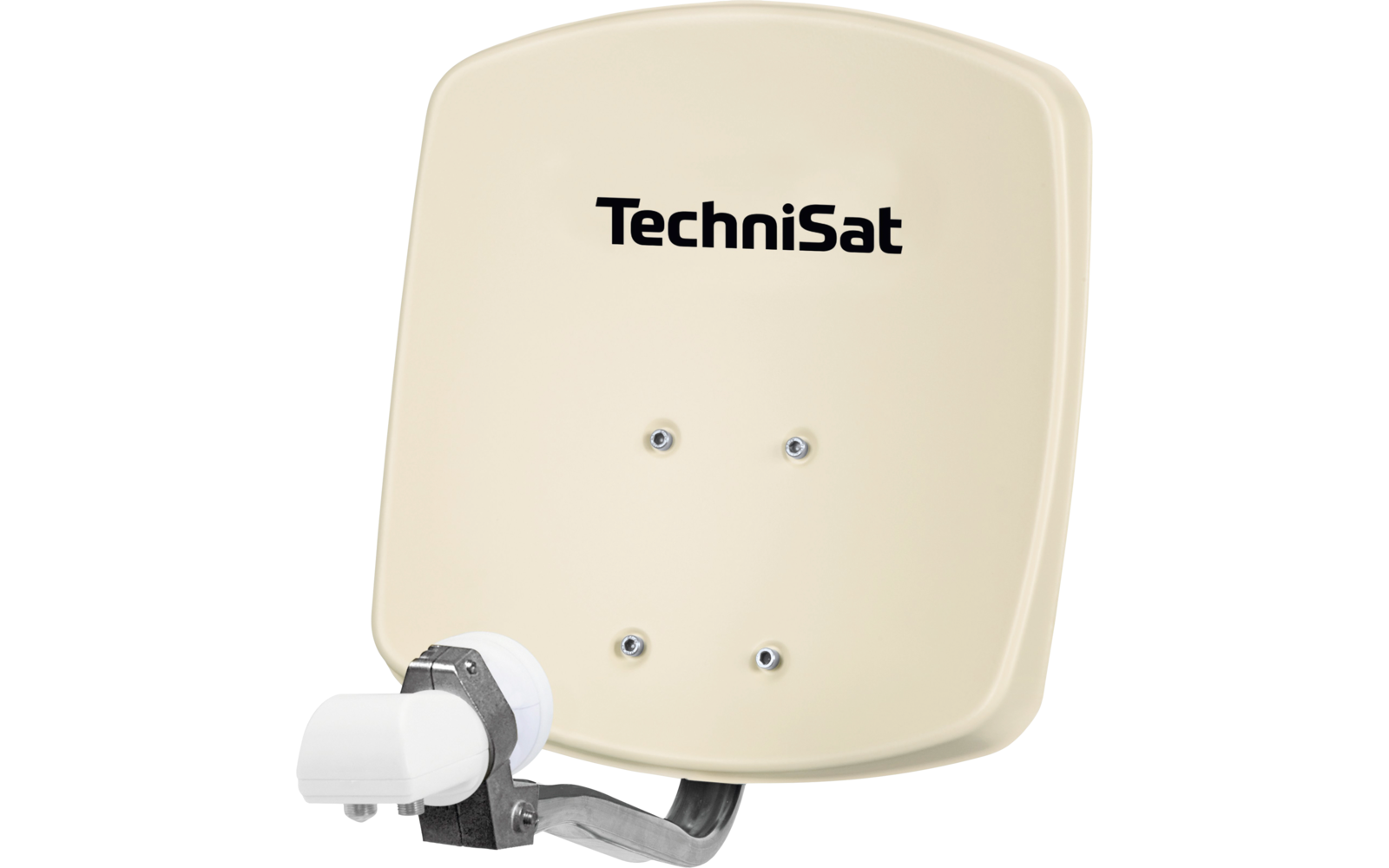 TechniSat Digidish 33 Digitale Satelliten Antenne mit Universal Twin LNB 33 cm Rot