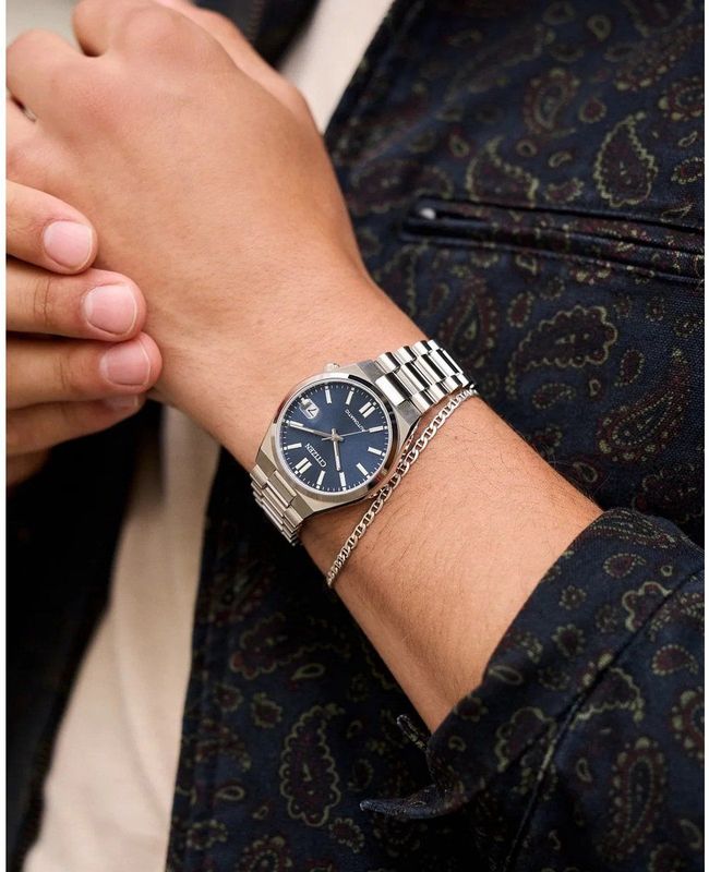 Citizen - NJ0200-50M - Polshorloge - Zilver - Automatisch - Heren