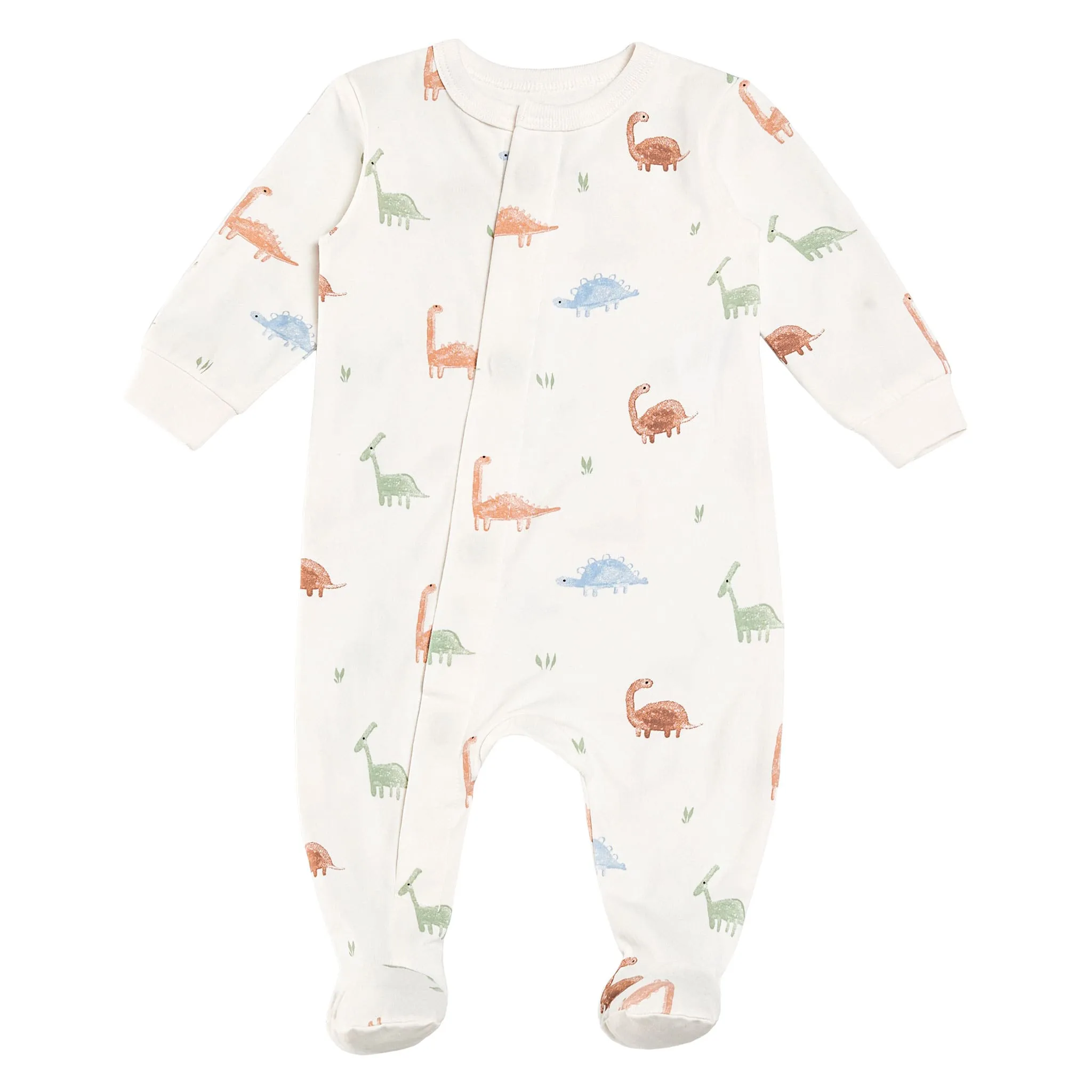 Collé-Collé Pyjama Magnétique Dinos Prématuré-12mois