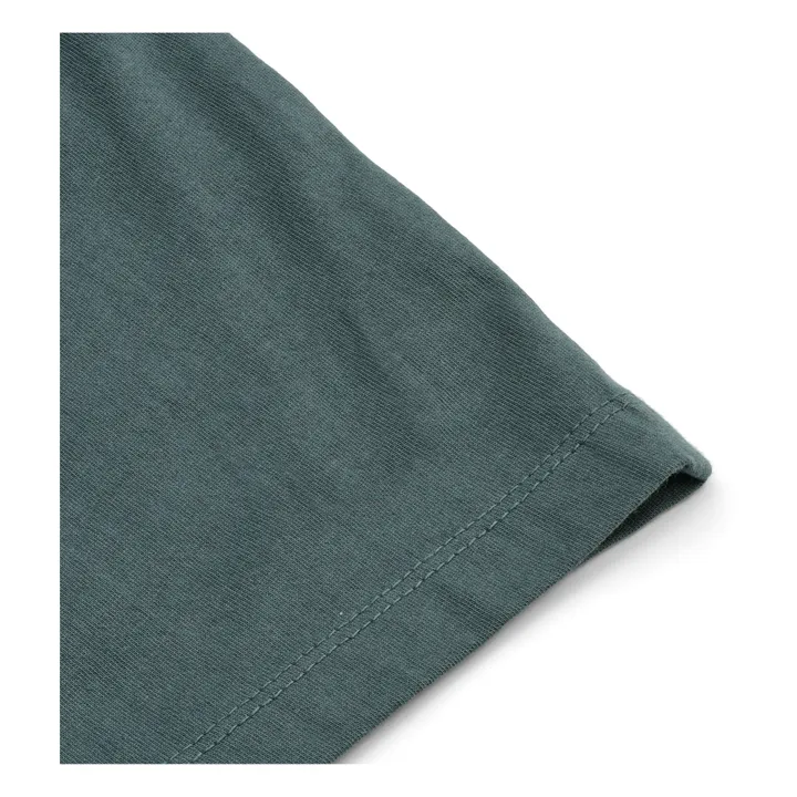 Liewood T-Shirt Manches Courtes Coton Bio Apia | Bleu gris