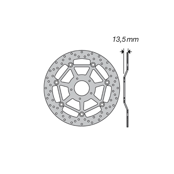 France Equipement - Disque de frein FE.FL91501