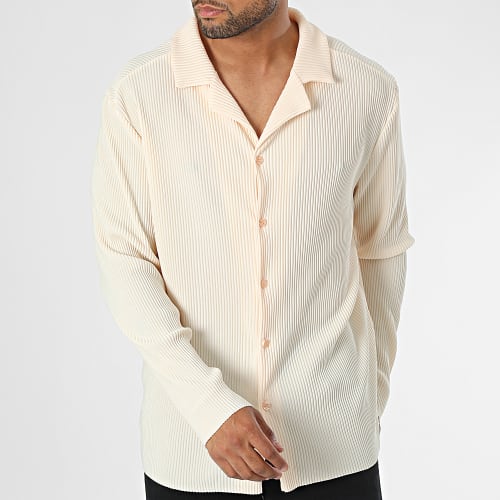 Chemise Manches Longues Saumon