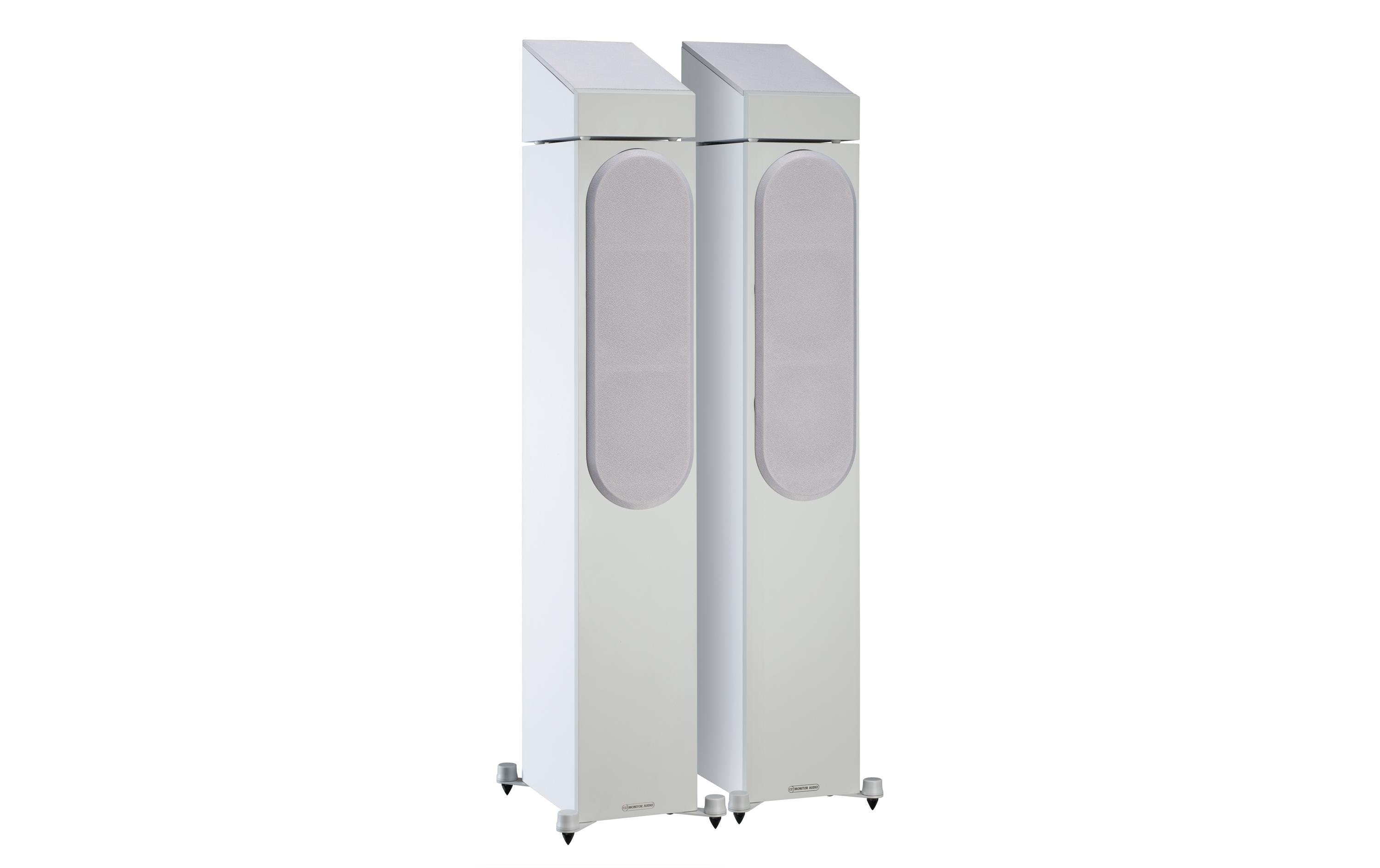 DolbyAtmos Regallautsprecher Paar Bronze AMS Weiss<br>Bronze-Serie – Made for you