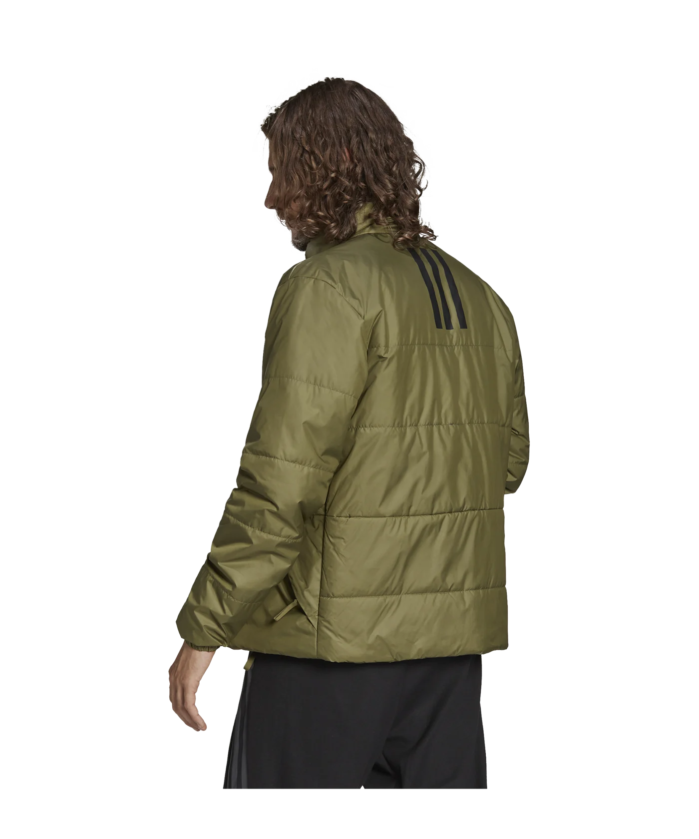 adidas BSC 3 Stripes Insulated Winterjacke Grün