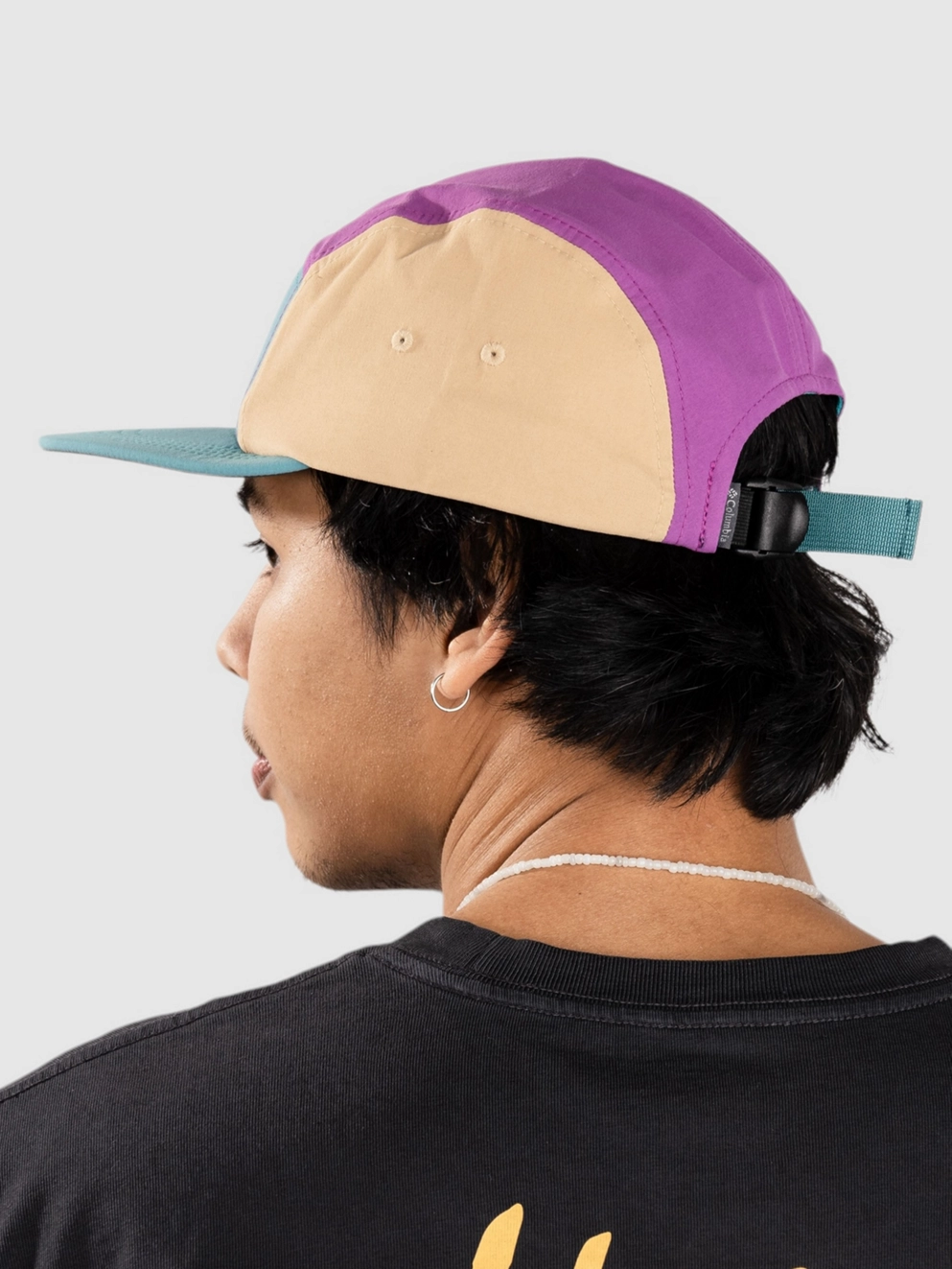 Columbia Creek Side 5 Panel Cap teal/razzle/canoe