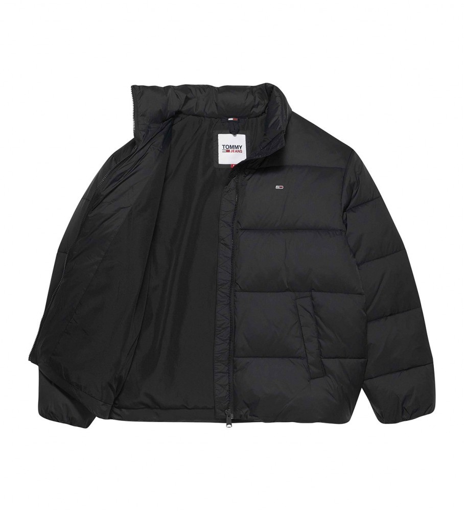 Jaqueta Tommy Jeans Modern Puffer, Preta