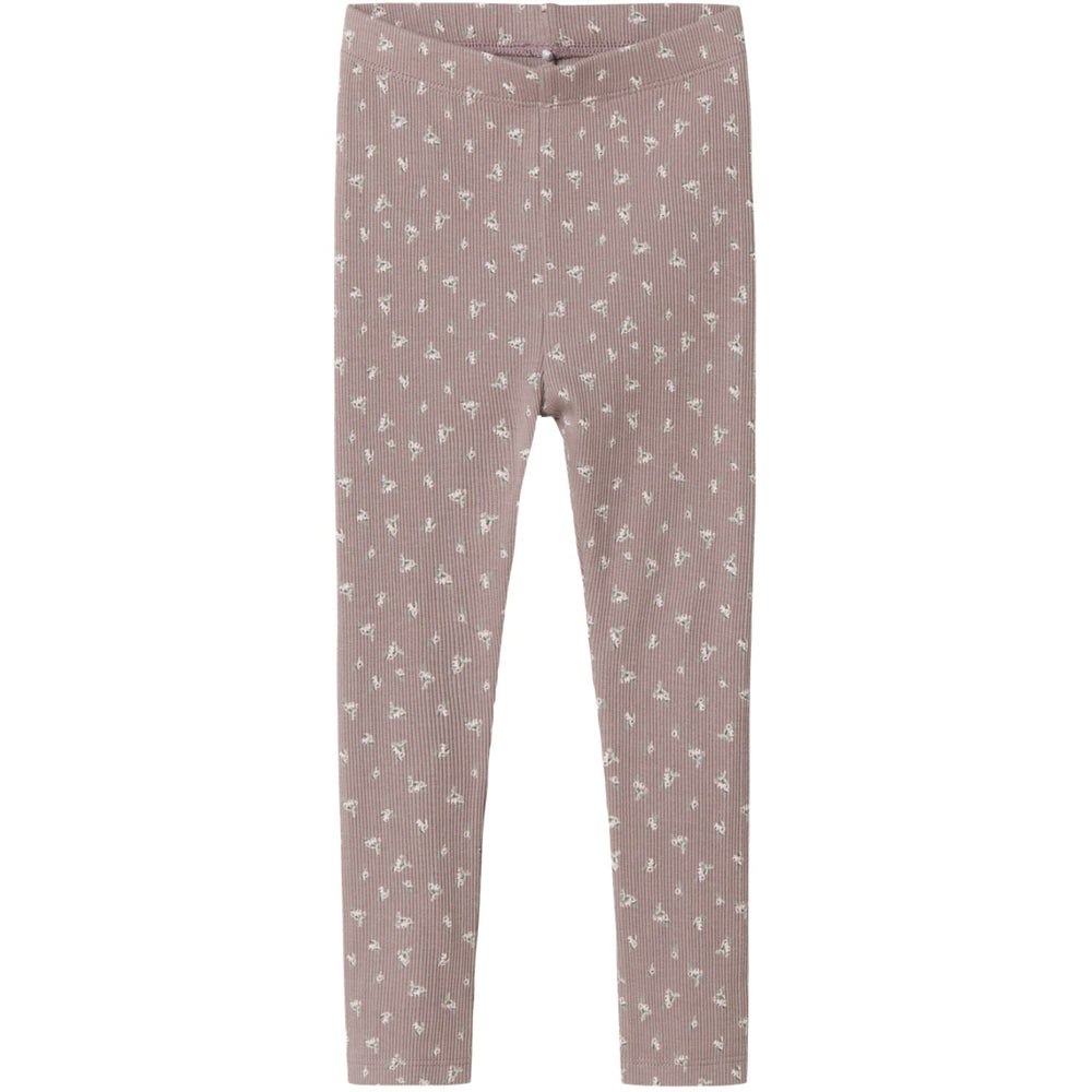 Køb Name It Purple Dove Hoise Slim Leggings