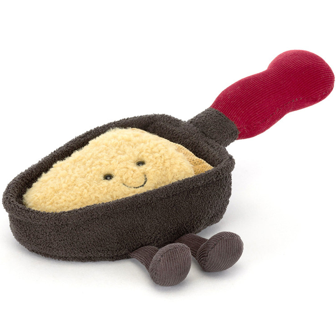 jellycat amuseables knuffelraclette - 21 cm