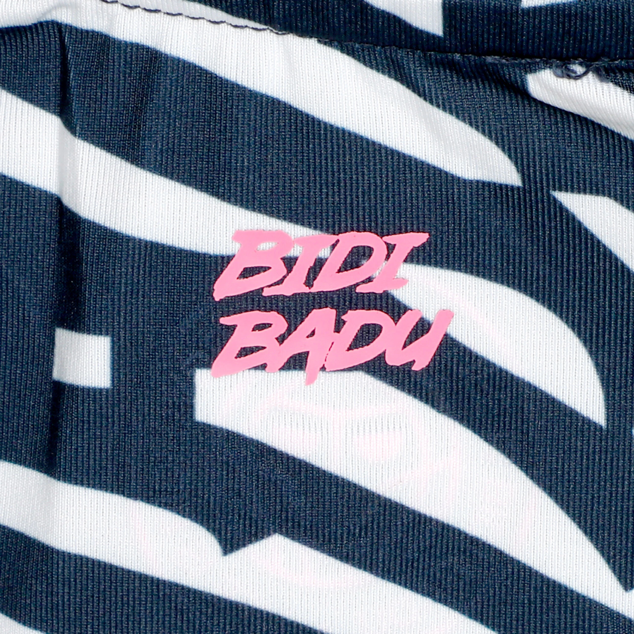 BIDI BADU Fingerprint Débardeur Tank Top Femmes - Bleu Foncé , Blanc