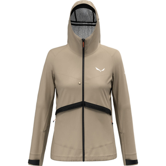 Salewa Puez Powertex Hybrid Softshelljacke Quicksand Damen