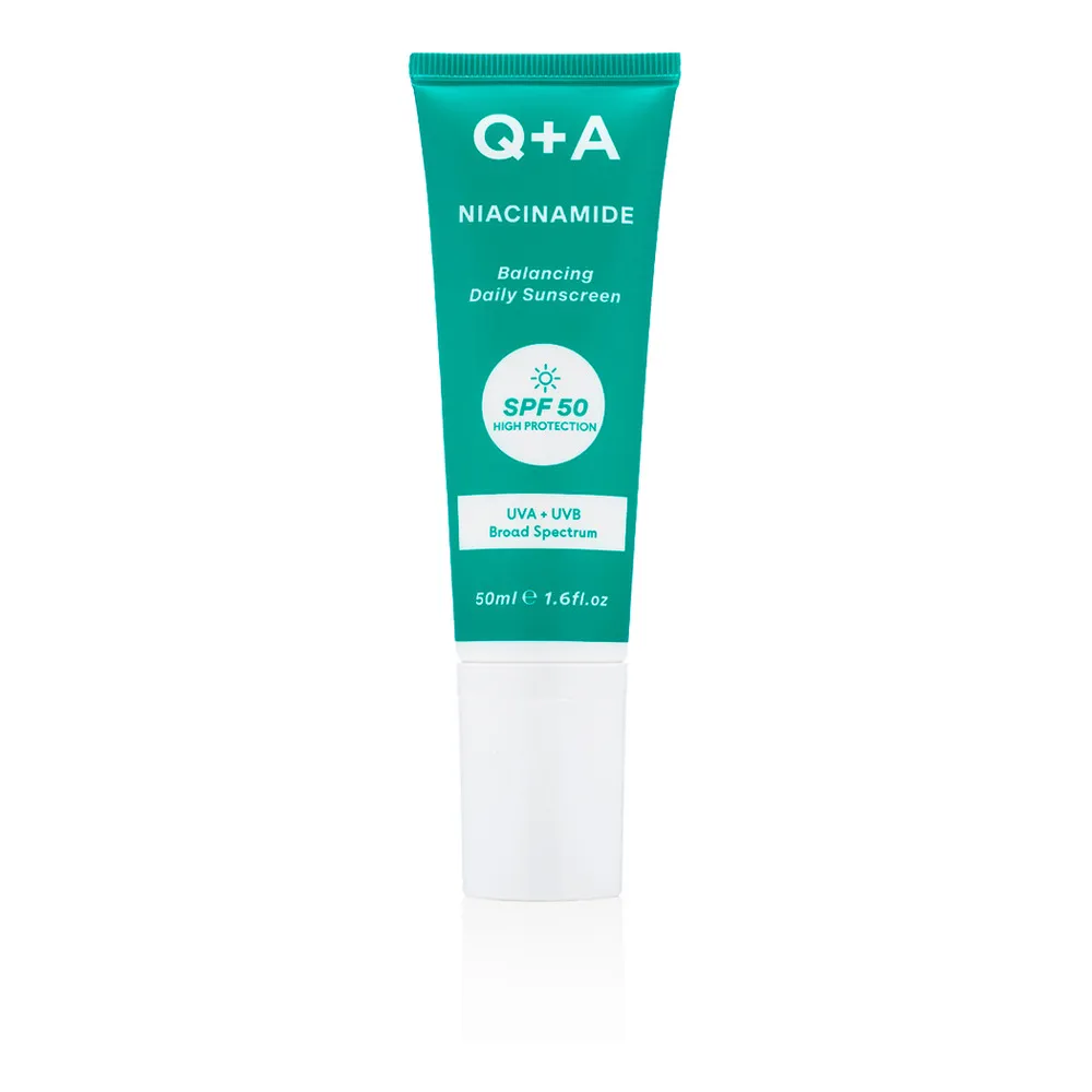 Q A Niacinamide Balancing Face Sunscreen SPF 50 - 50 ml.