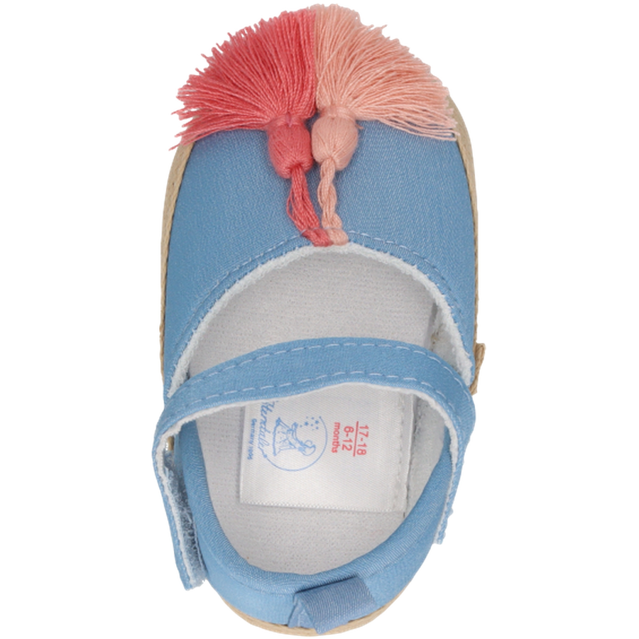 Sterntaler Babyballerina Quasten graublau