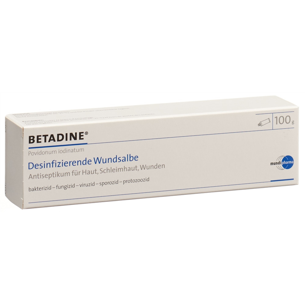 Betadine desinfizierende Wundsalbe Salbe Tb 100 g