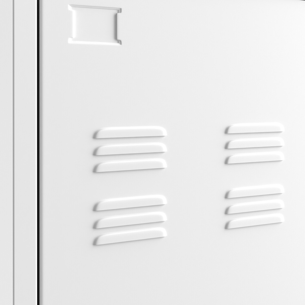 LA REDOUTE INTERIORS<br>Guarda-roupa de metal, 1 porta, Hiba