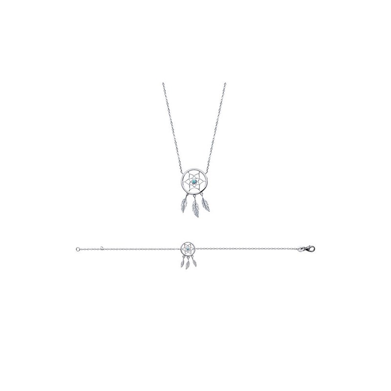 Collier Femme - Argent 925 - Longueur : 45 cm