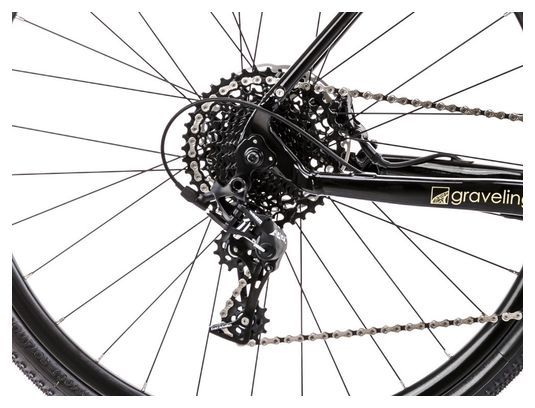 Vélo Gravel 700C - ROMET - Boreas 2 Lite - NOIR/BEIGE