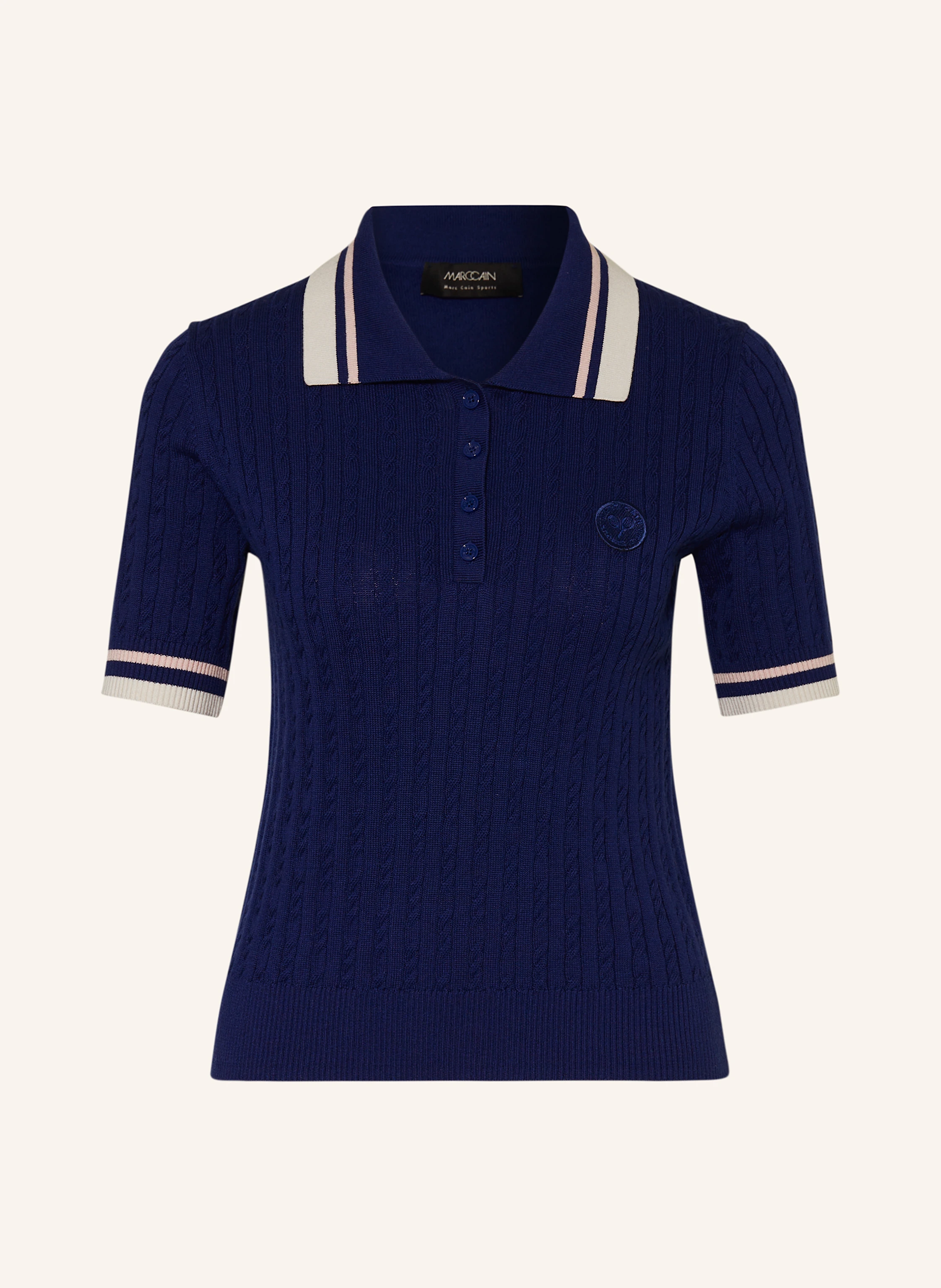 MARC CAIN Strick-Poloshirt