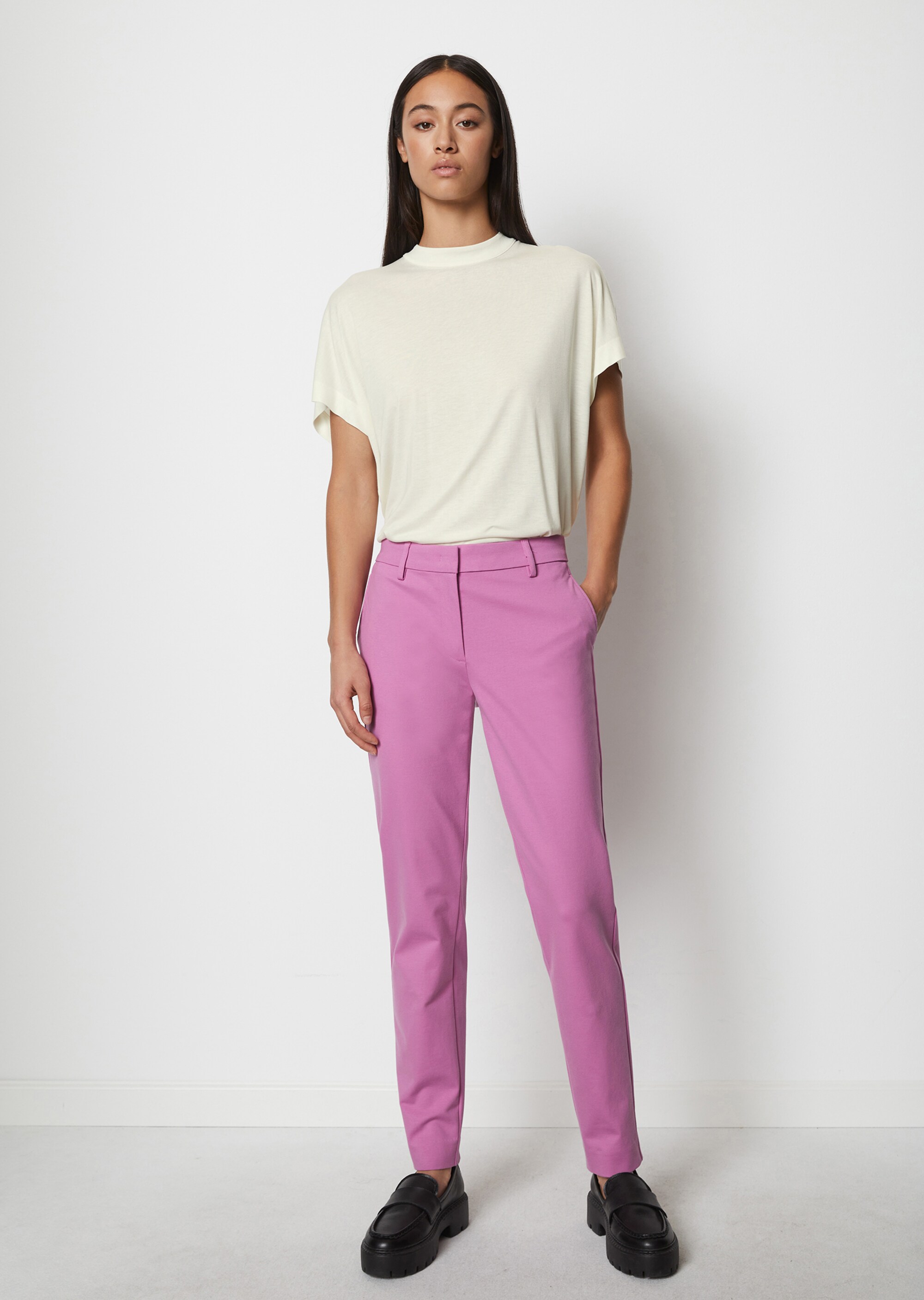 Jerseyhose slim aus Interlock-Qualität