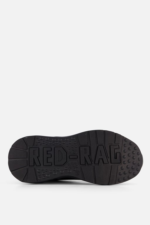 Red-Rag Sneakers zwart Textiel