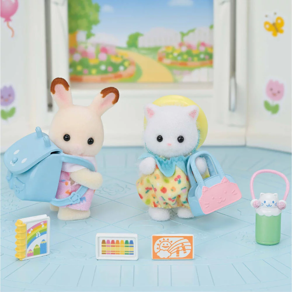 LE DUO DES BEBES EN PROMENADE - SYLVANIAN TOUS POUR BEBES