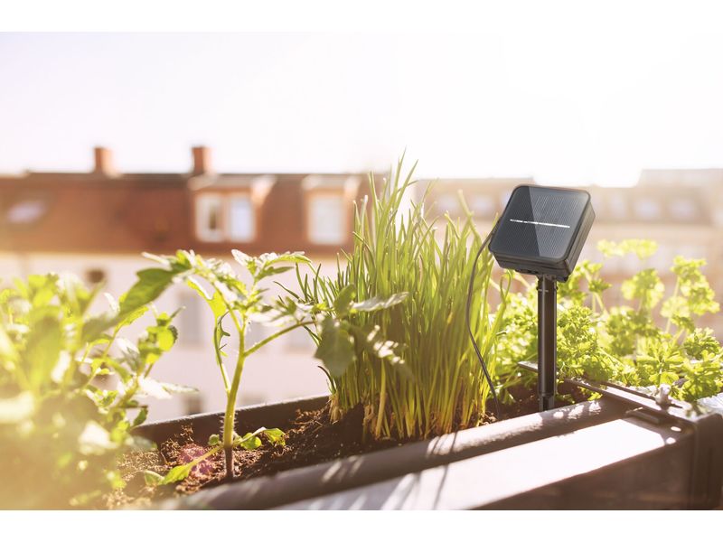 Paulmann LED Stripe Solar 3 m Dämmerungssensor und Akku Universalstreifenleuchte