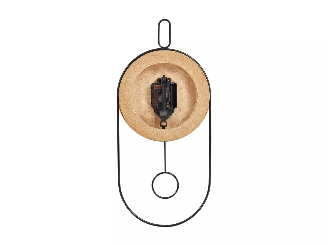 Horloge murale SIERRE 20 cm Marron clair