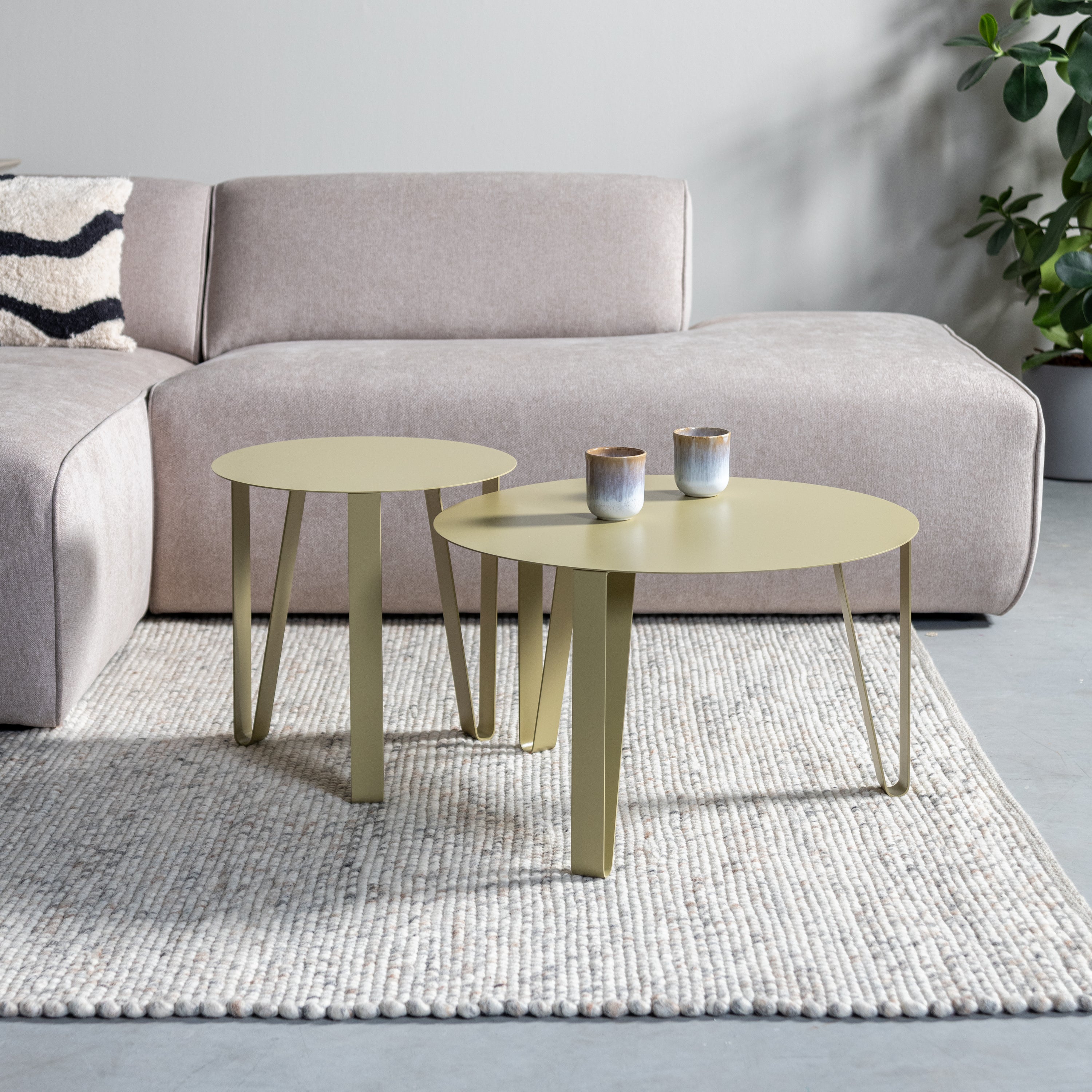 by fonQ Clip Bijzettafel Ã 60 cm - Sage