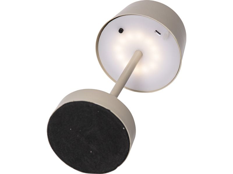 Star Trading Tischleuchte Solei Warmweiss,Beige Solar Leuchte