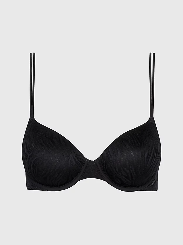 Sutiã camiseta Demi - Marquisette transparente