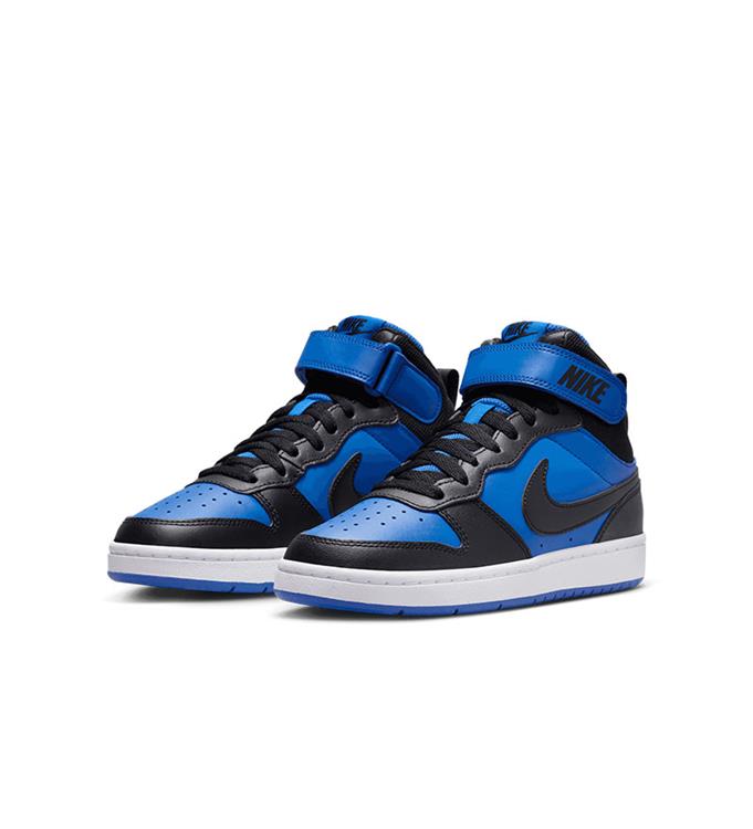 Nike Court Borough Mid 2 CD7782 GAME-ROYAL-BLACK-WHITE