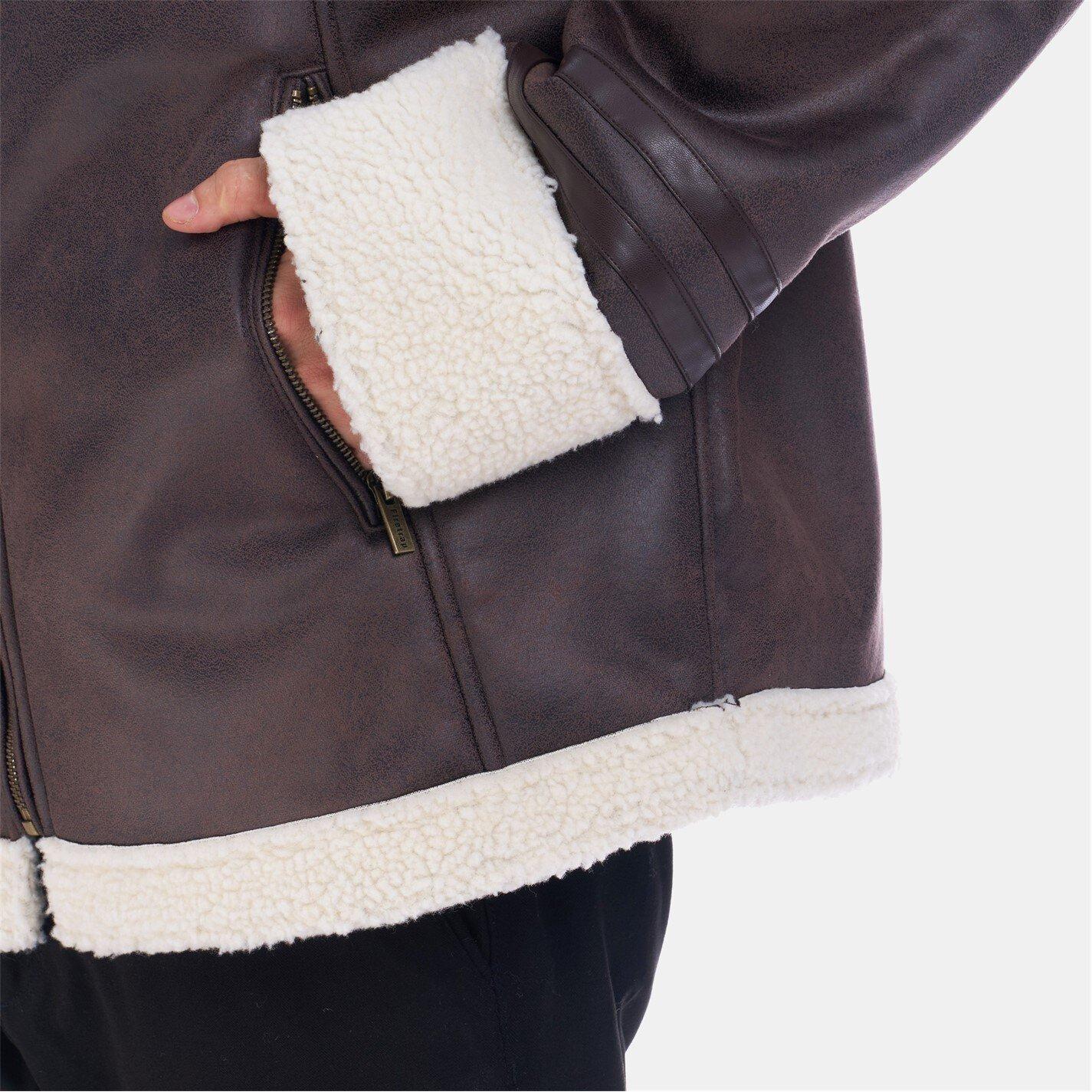 Firetrap Mens Sherpa Jkt