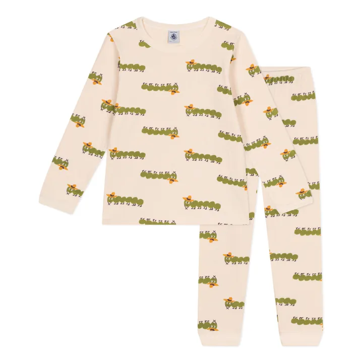 Petit Bateau Ensemble Pyjama Mamamia Tubique | Beige