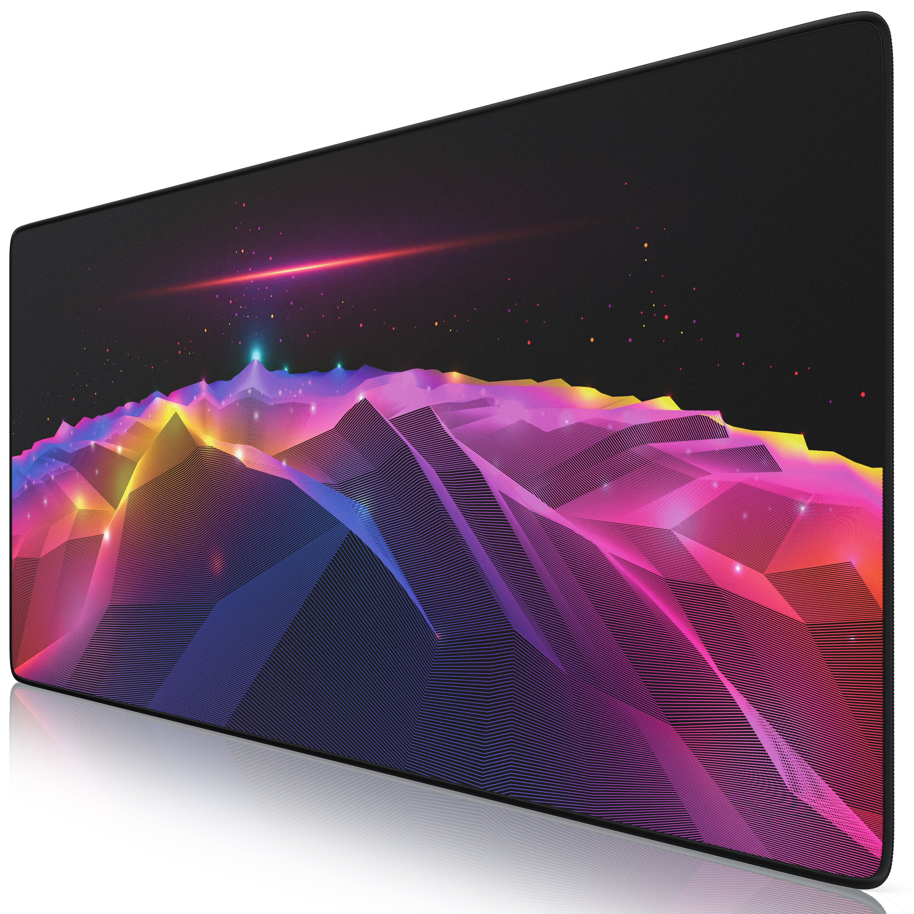 Titanwolf XXL Gaming Mauspad mit 900 x 400mm Mousepad - verbessert Präzision & Geschwindigkeit