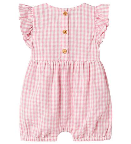 Name It Sommerstrampler - NbfHalmi - Cameo Pink m. Karos