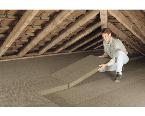 ISOVER Tweelaags zolderisolatie-element Topdec Loft WLG 035 1200 mm x 625 mm x 60 mm