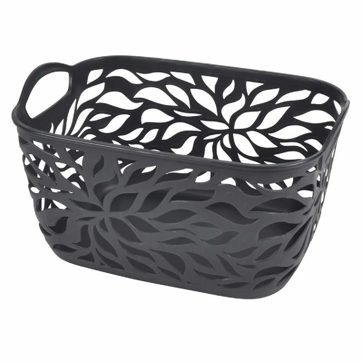 Paris Prix Panière à Linge Végétal 14L - Anthracite