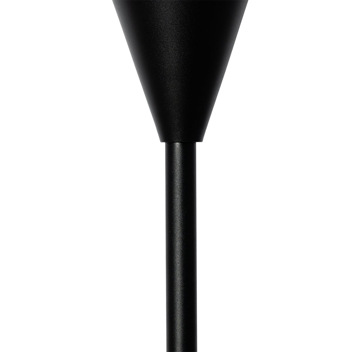 QAZQA - Moderne vloerlamp | Staande lamp | Lamp | Licht, zwart met opaalglas - Druppel | Woonkamer | Slaapkamer - Langwerpig - LED-compatibel E27