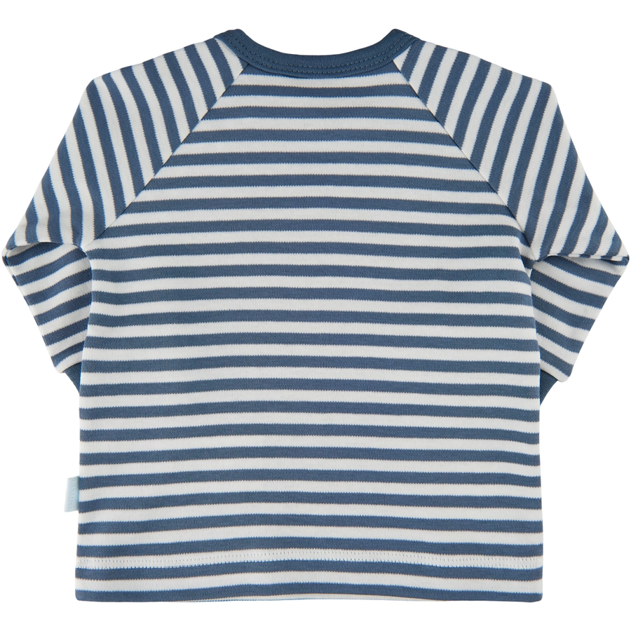 FIXONI Langarm Shirt China Blue Stripe