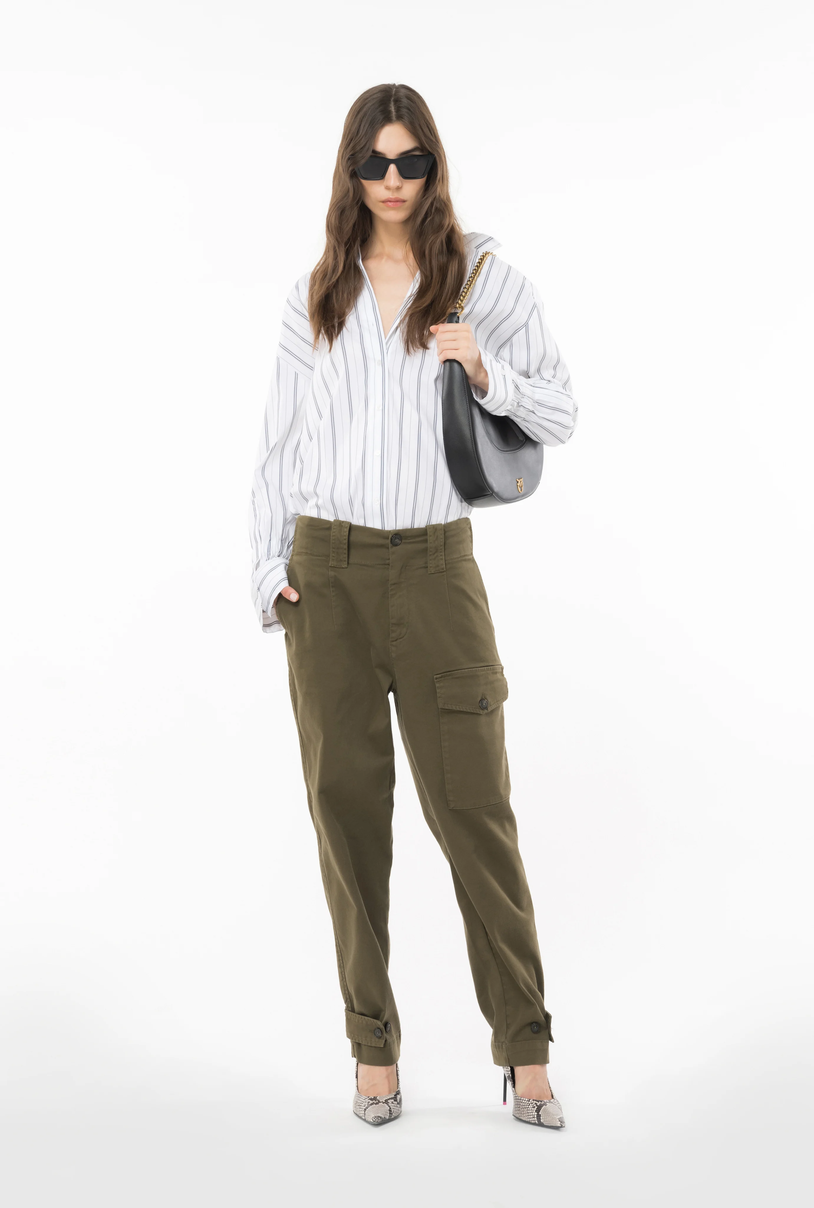 Pantalon cargo | Vert