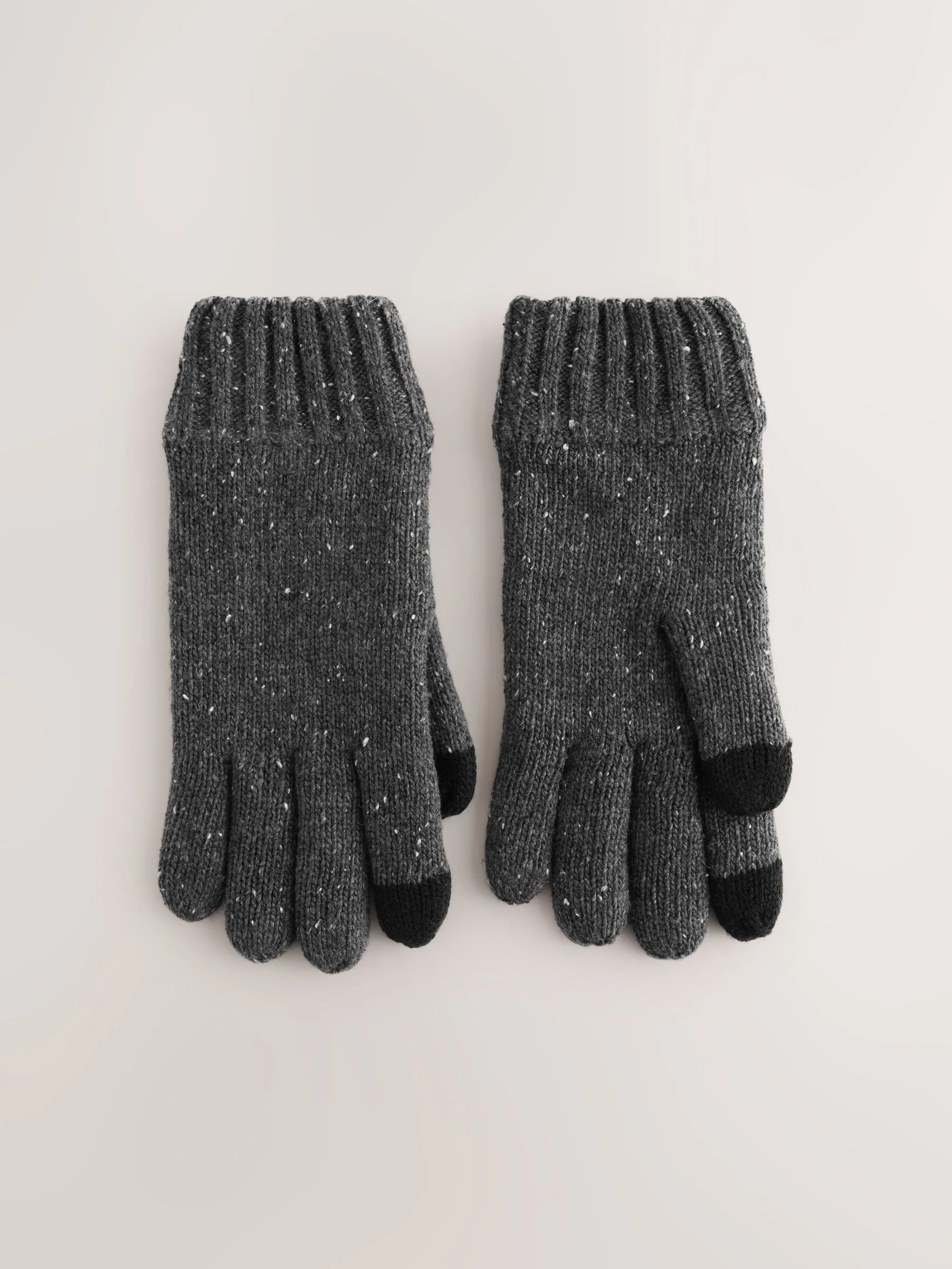 Grijs - Thinsulate Knitted Touchscreen Gloves